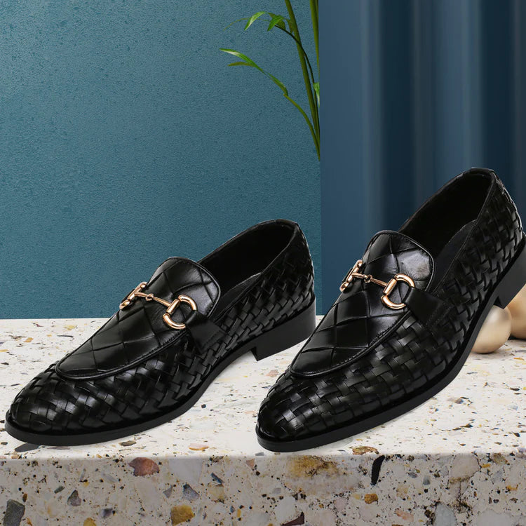 Premium Leather Black Shoes