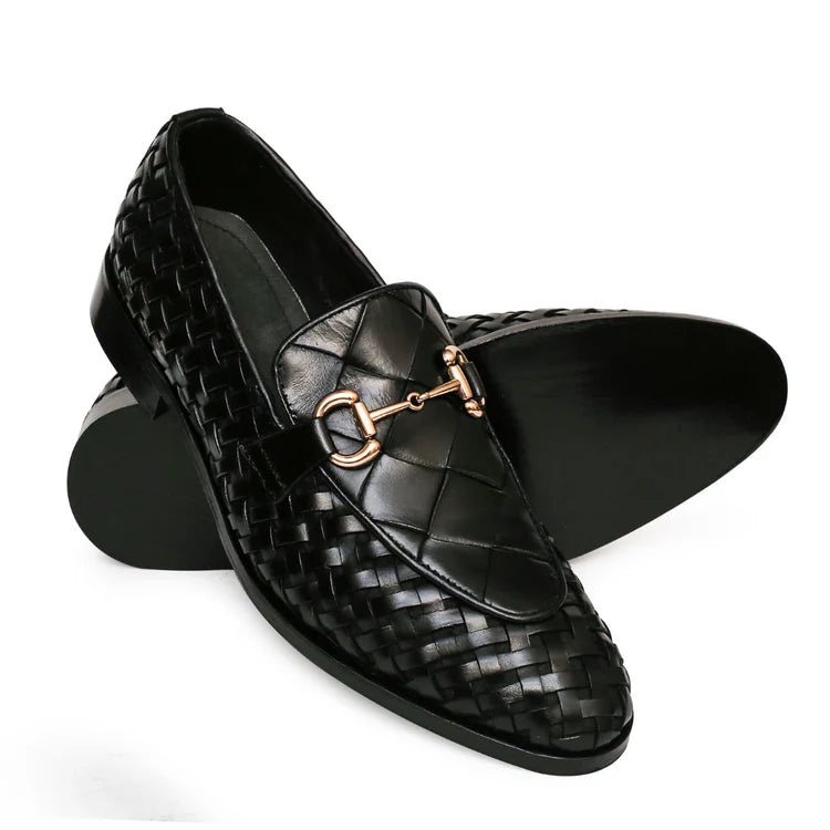 Premium Leather Black Shoes