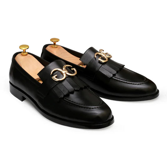 BEARD Black LOAFERS Shoes For Men